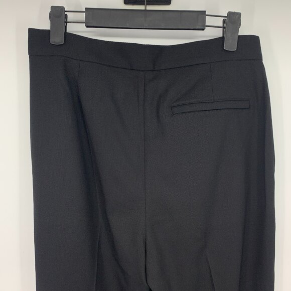 Away Luggage Travel Pants Black The Laid Back Trouser Wool Blend NWT - Picture 9 of 11